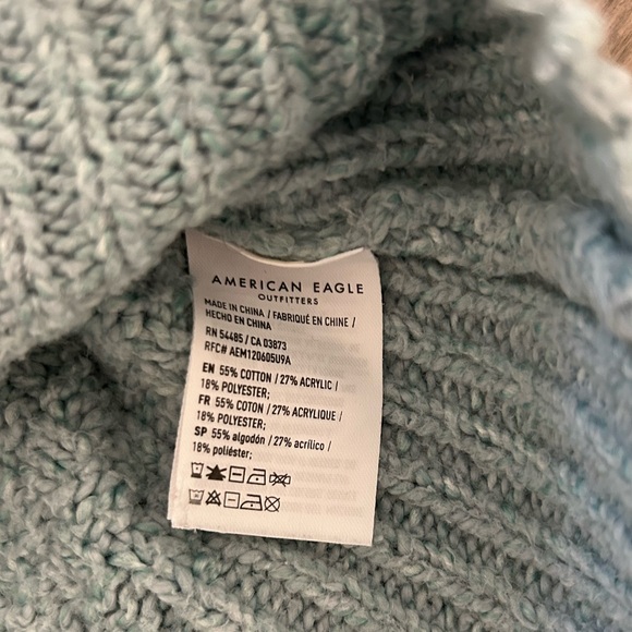 American Eagle Crop Knit Sweater, Size Small - Picture 5 of 5
